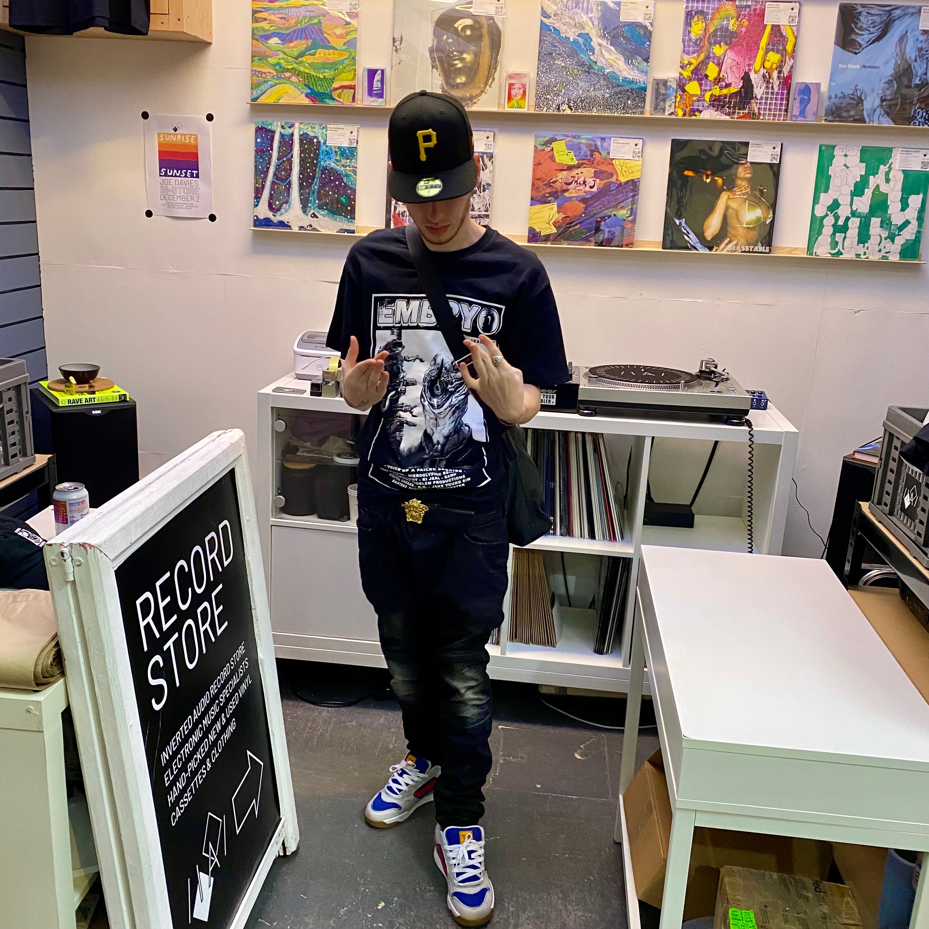 Natural Sciences Embryo T-Shirt - Inverted Audio Record Store