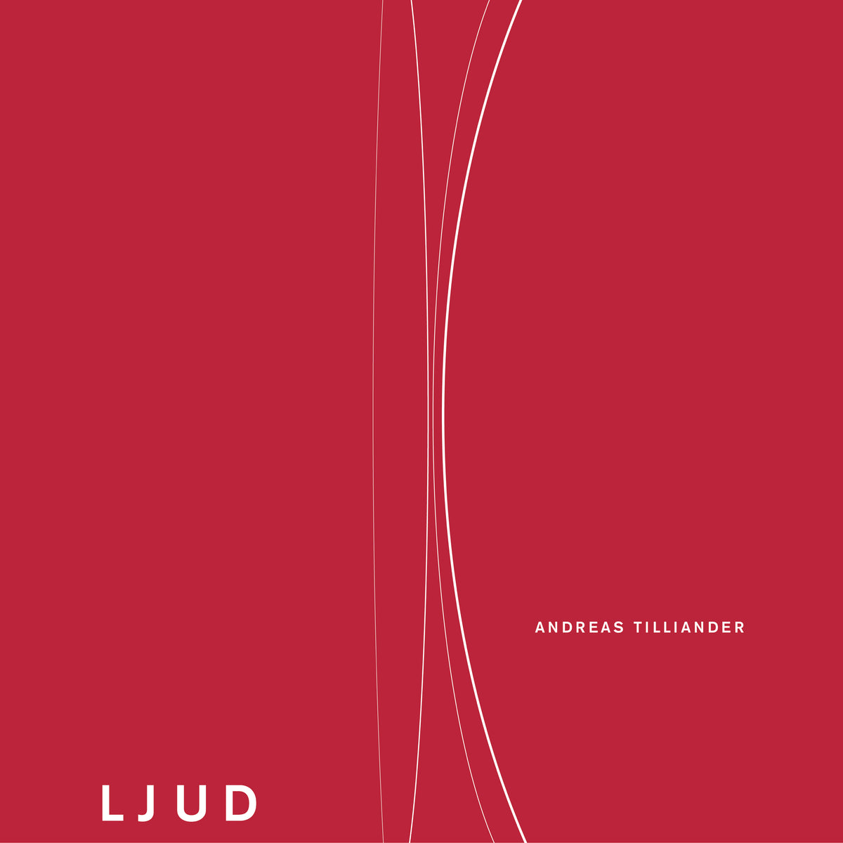 Andreas Tilliander - Ljud