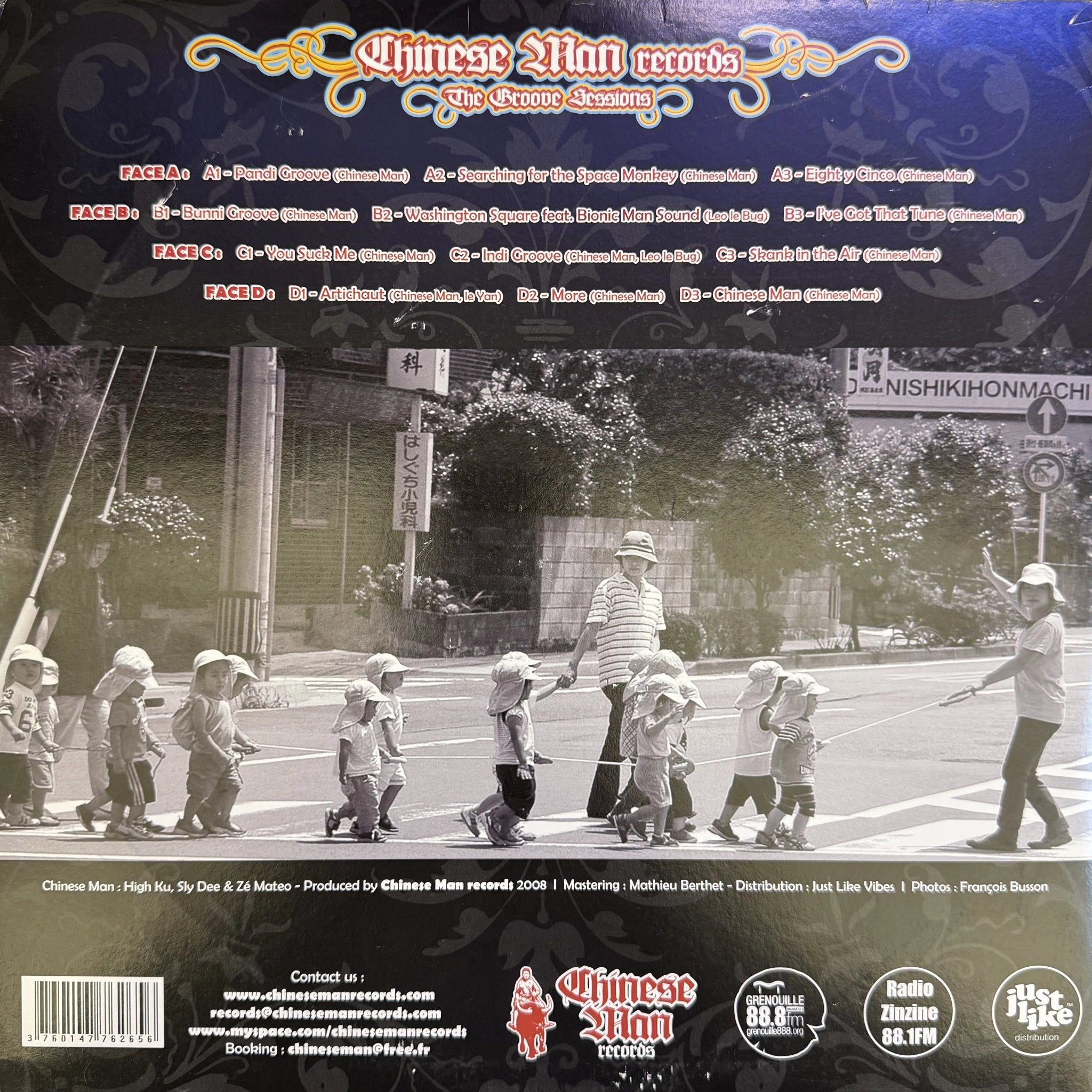 Chinese Man Records – The Groove Sessions Vol. 1 : 2004-2007