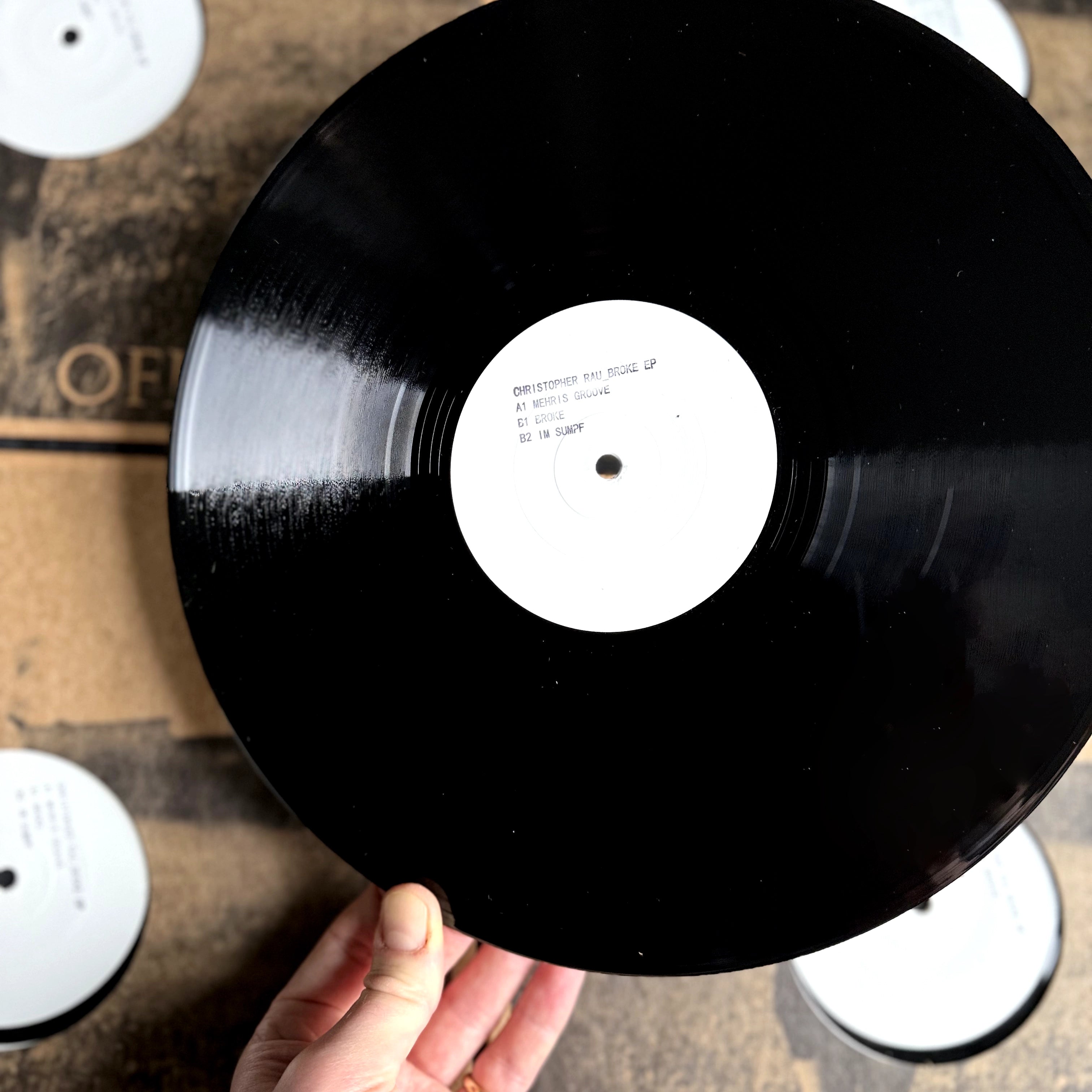 Christopher Rau Broke EP Vinyl