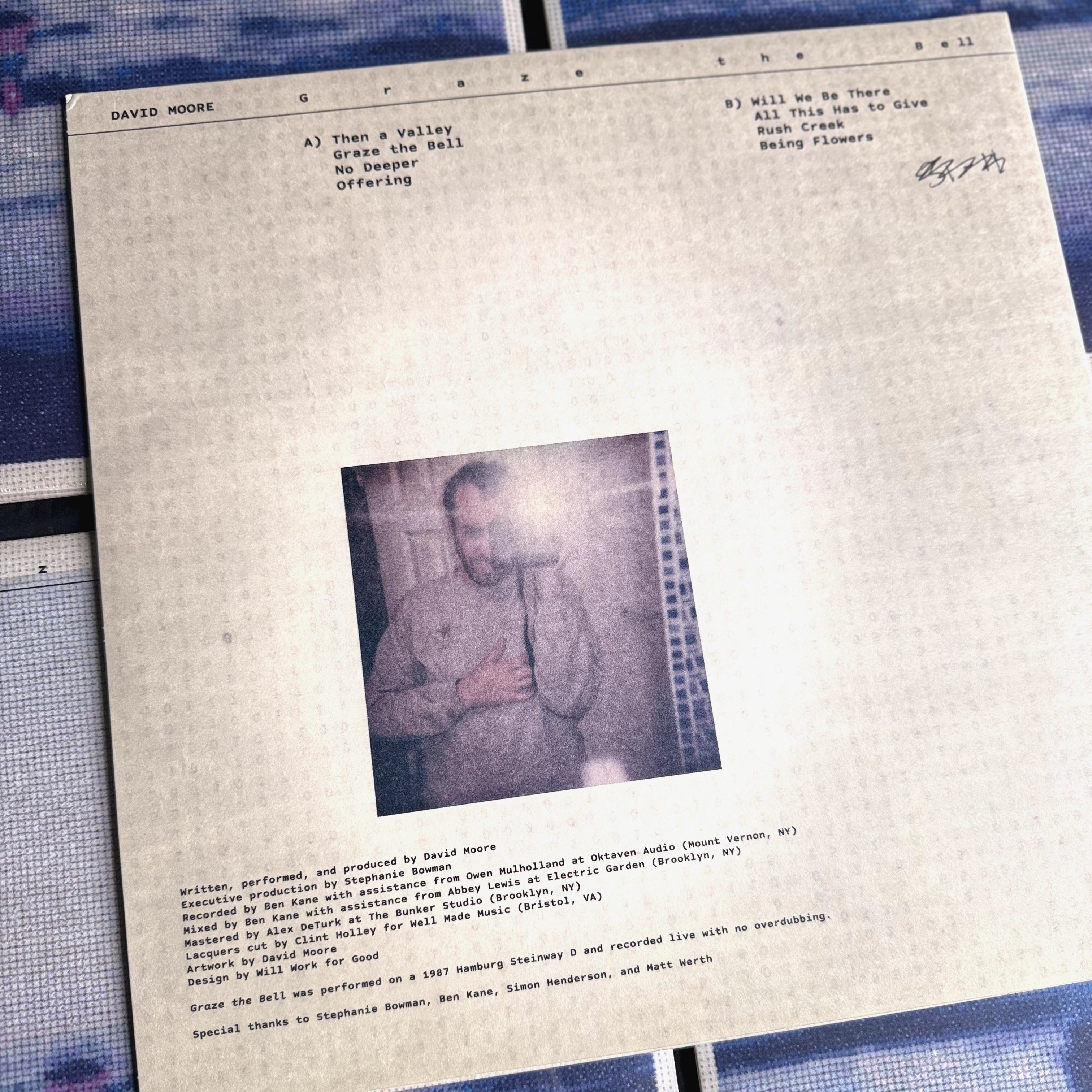 David Moore Graze the Bell LP