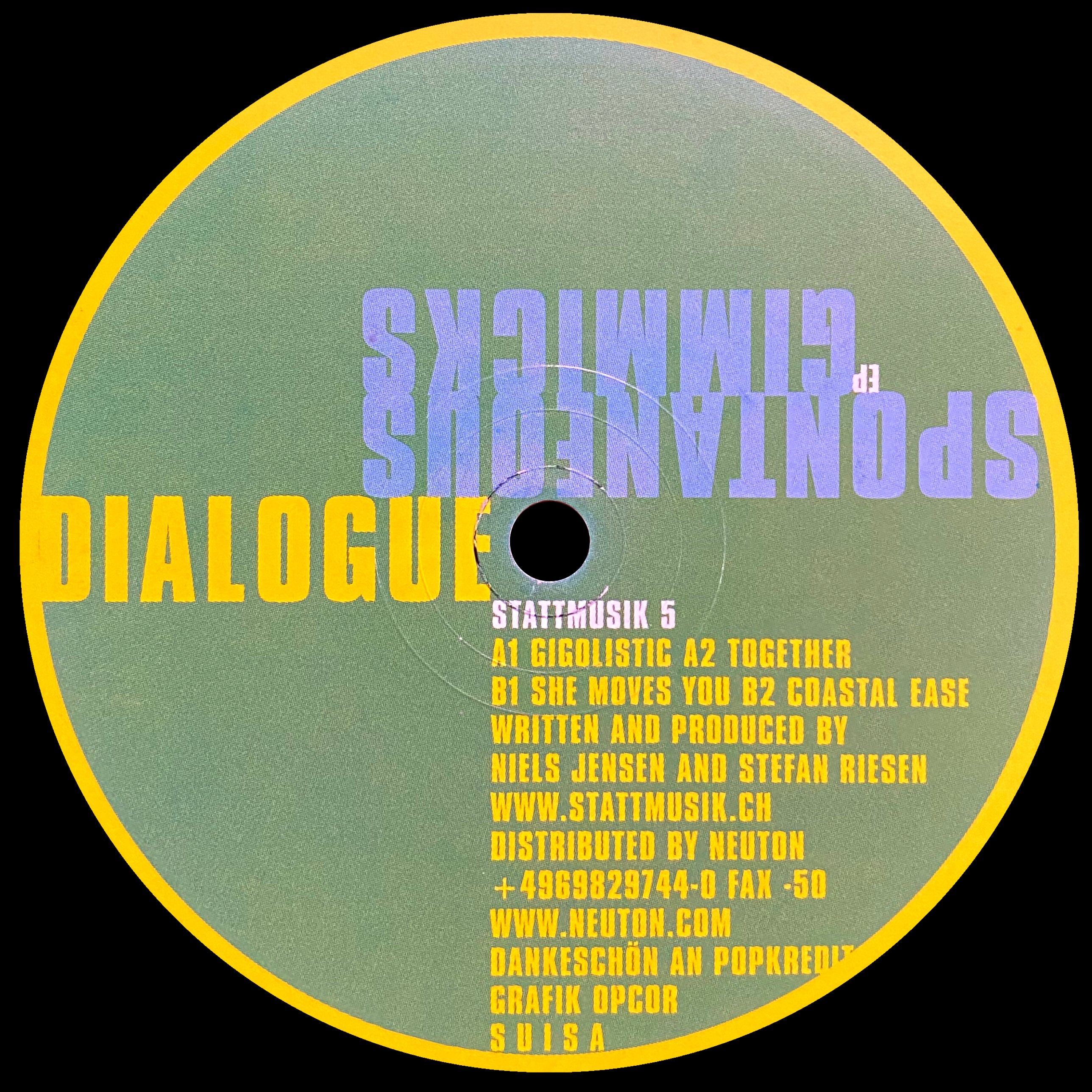 Dialogue – Spontaneous Gimmicks EP