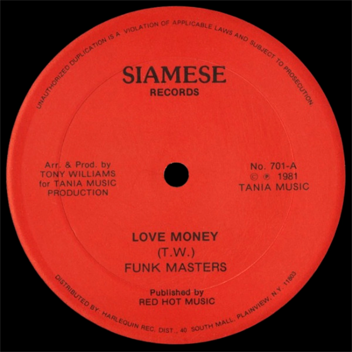 Funk Masters / Bo Kool – Love Money / (Money) No Love