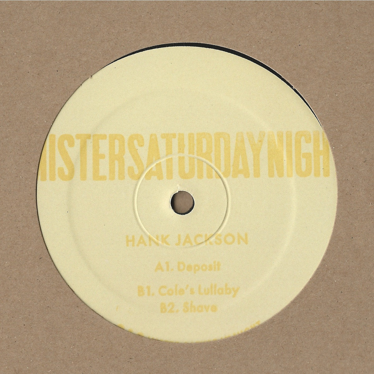 Hank Jackson Deposit