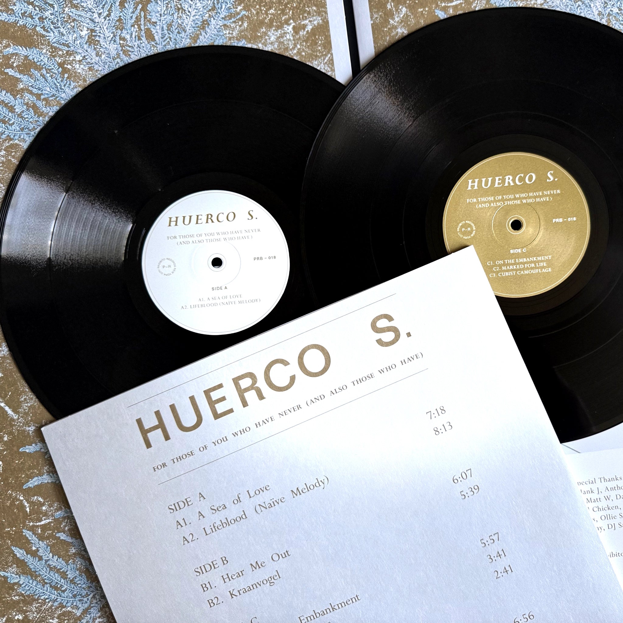 Huerco S. - For Those Of You Who Have Never (And Also Those Who Have)