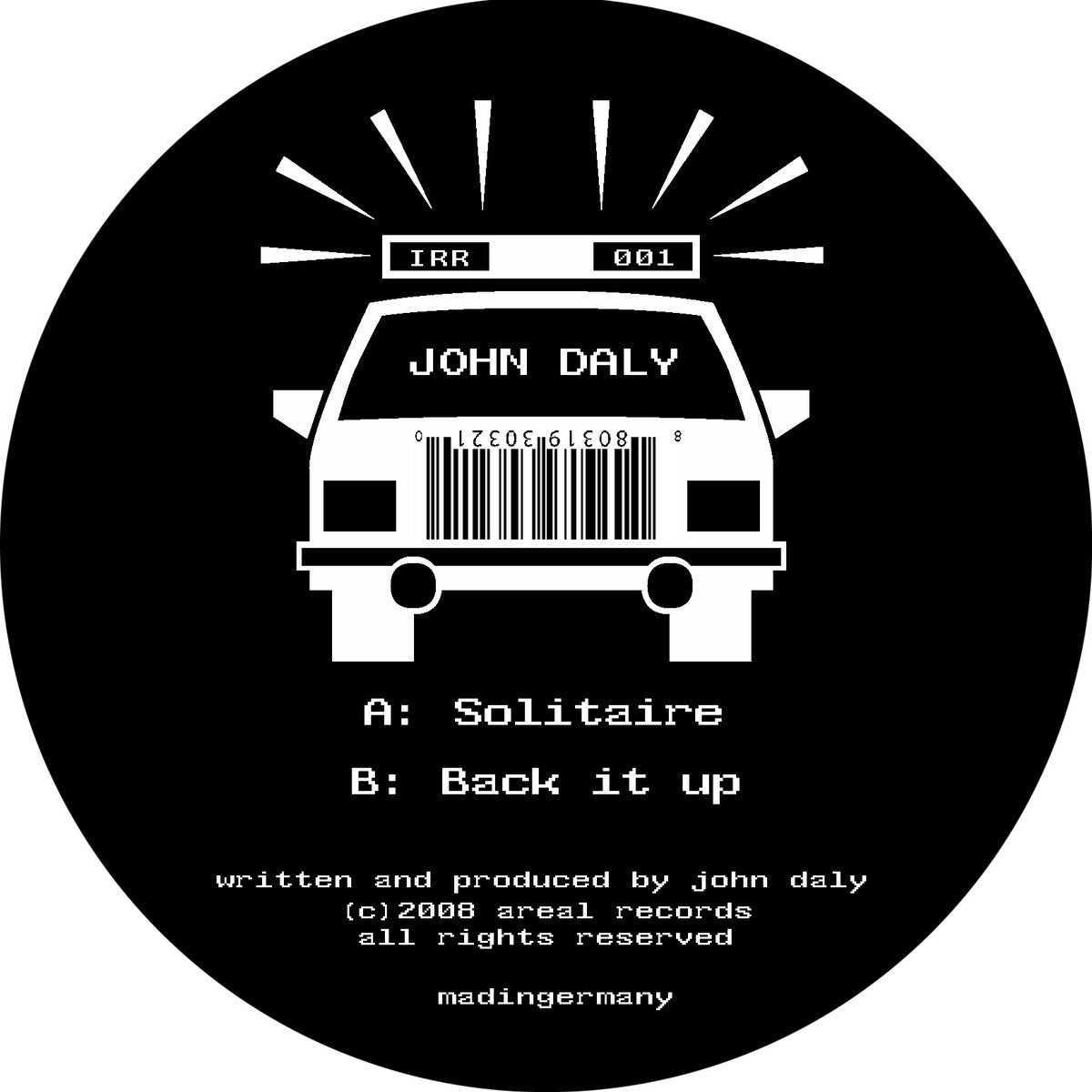 John Daly – Solitaire / Back It Up