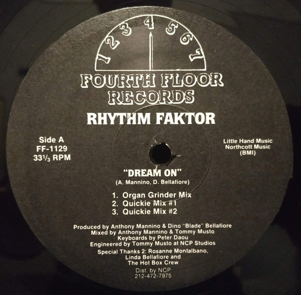Rhythm Faktor – Dream On