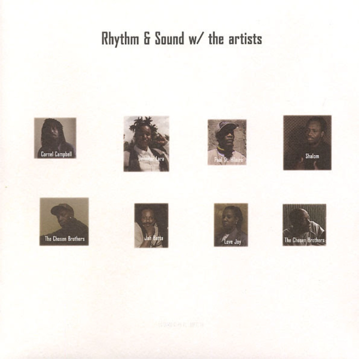 Rhythm & Sound w/ The Artists Vinyl LP