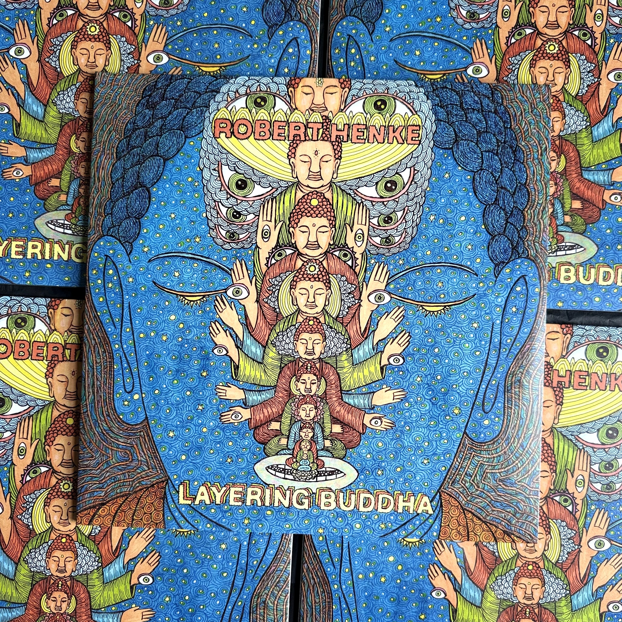 ROBERT HENKE 『LAYERING BUDDHA』 Robert Henke - Layering Buddha [Astral Industries] (Vinyl, X2 LP)