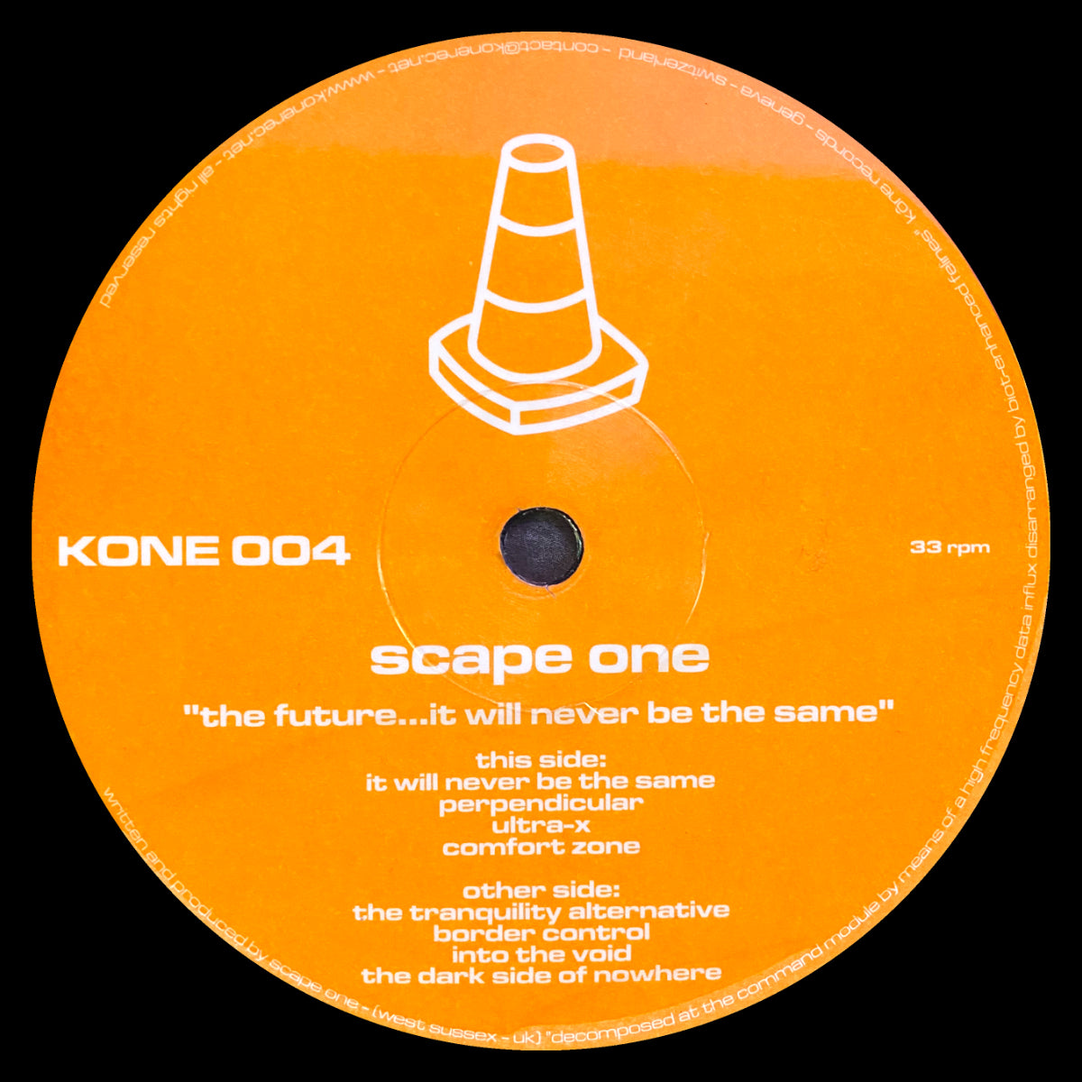Scape One – The Future...It Will Never Be The Same