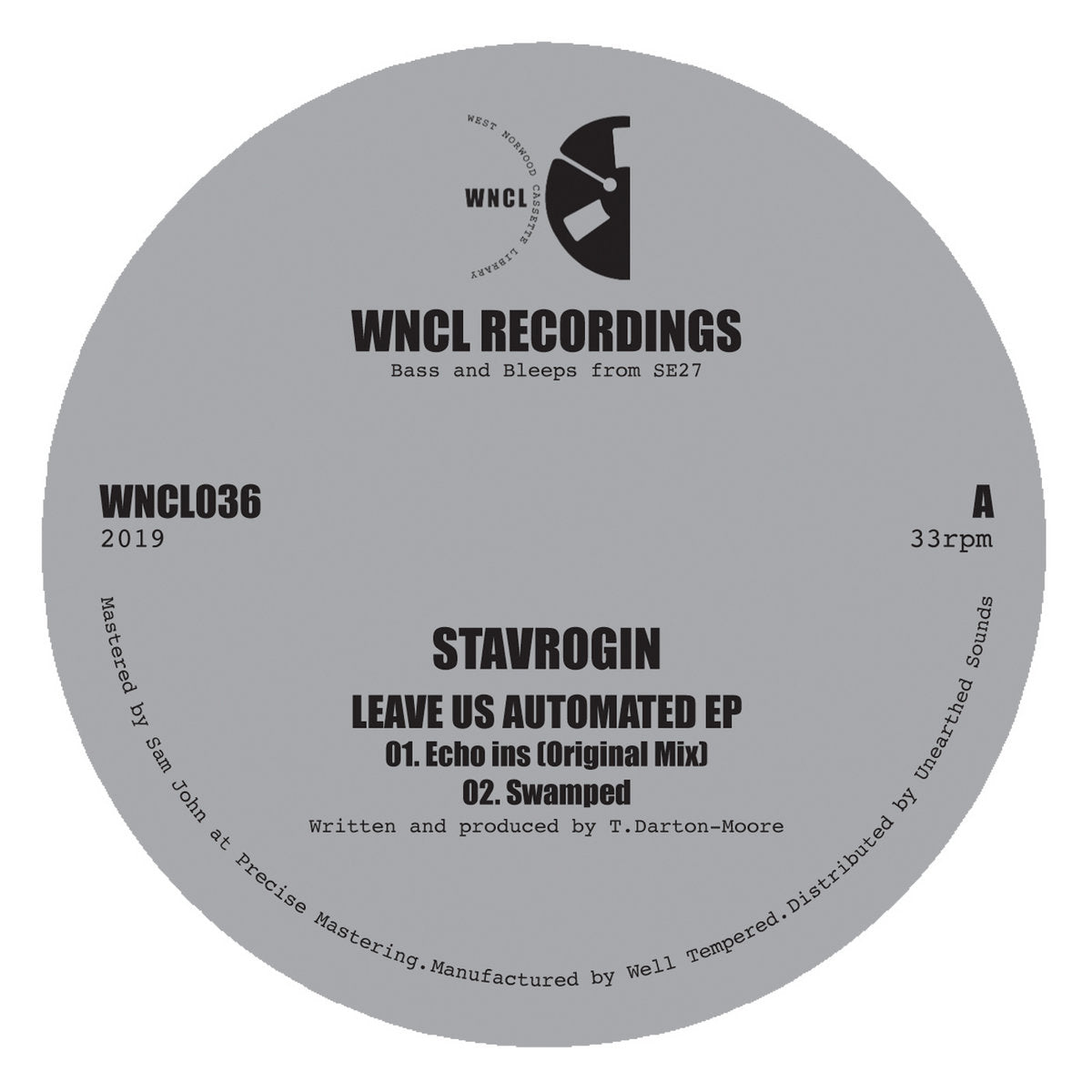 Stavrogin – Leave Us Automated EP