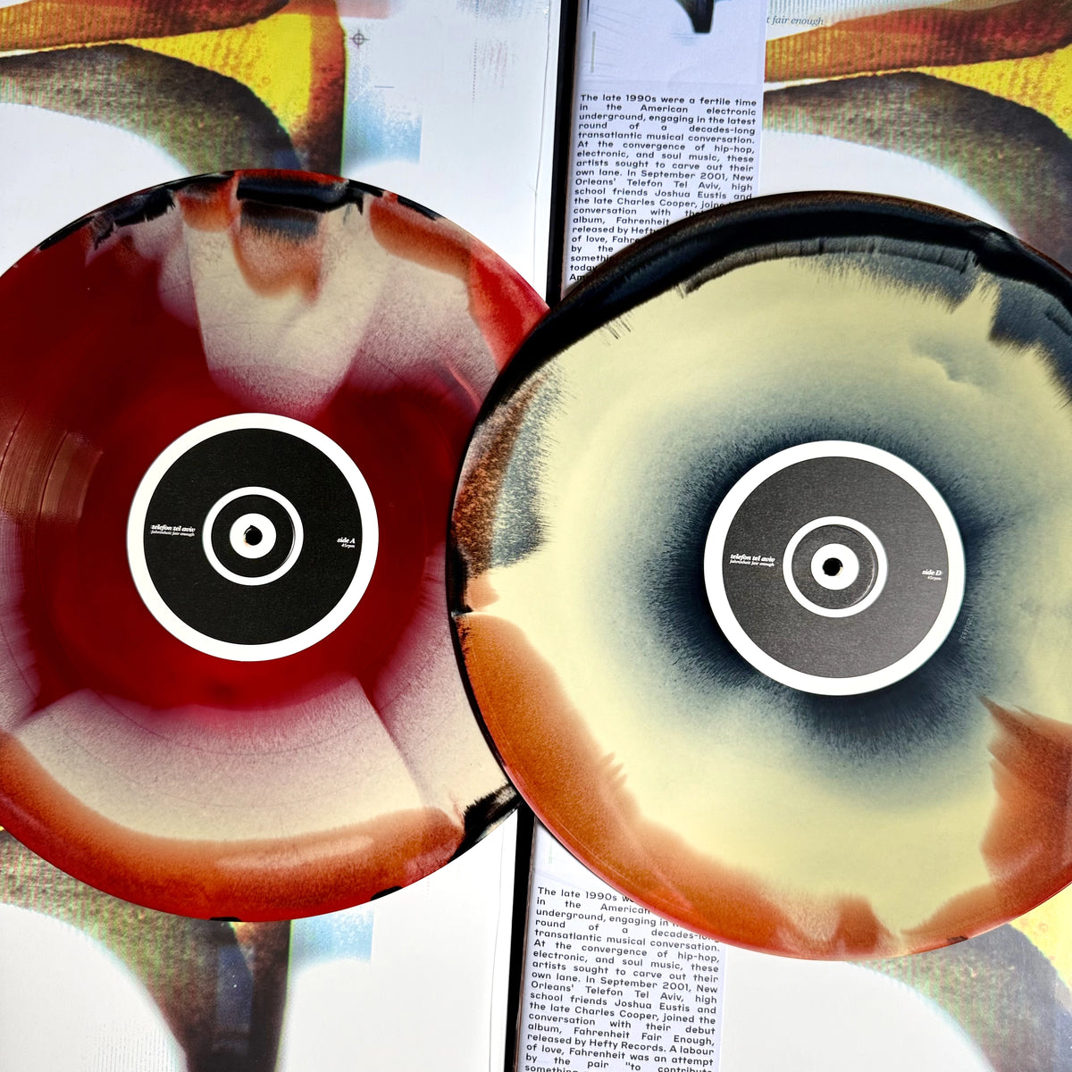 Telefon Tel Aviv - Fahrenheit Fair Enough Watercolour Vinyl
