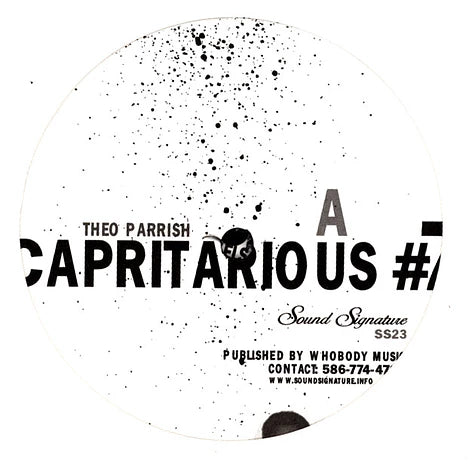 Theo Parrish – Capritarious #7