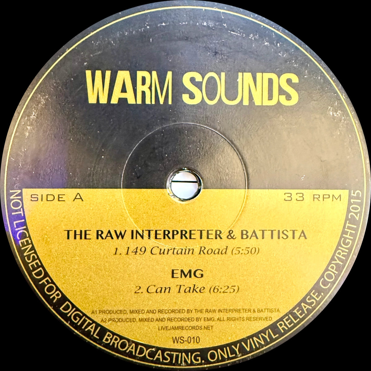 Various Artists - Various EP 1 (Mr. G, Lucretio, EMG, Battista)
