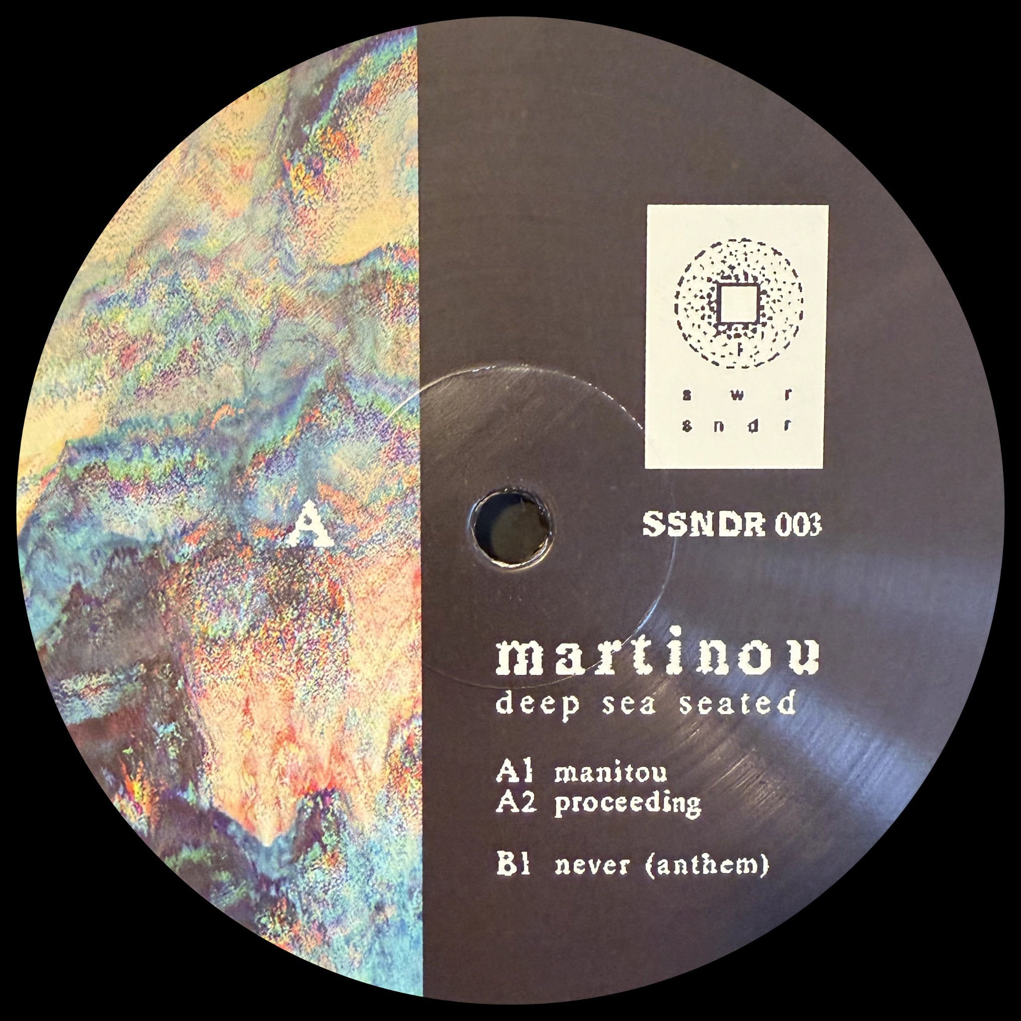 martinou Deep Sea Seated Concrete Solid
