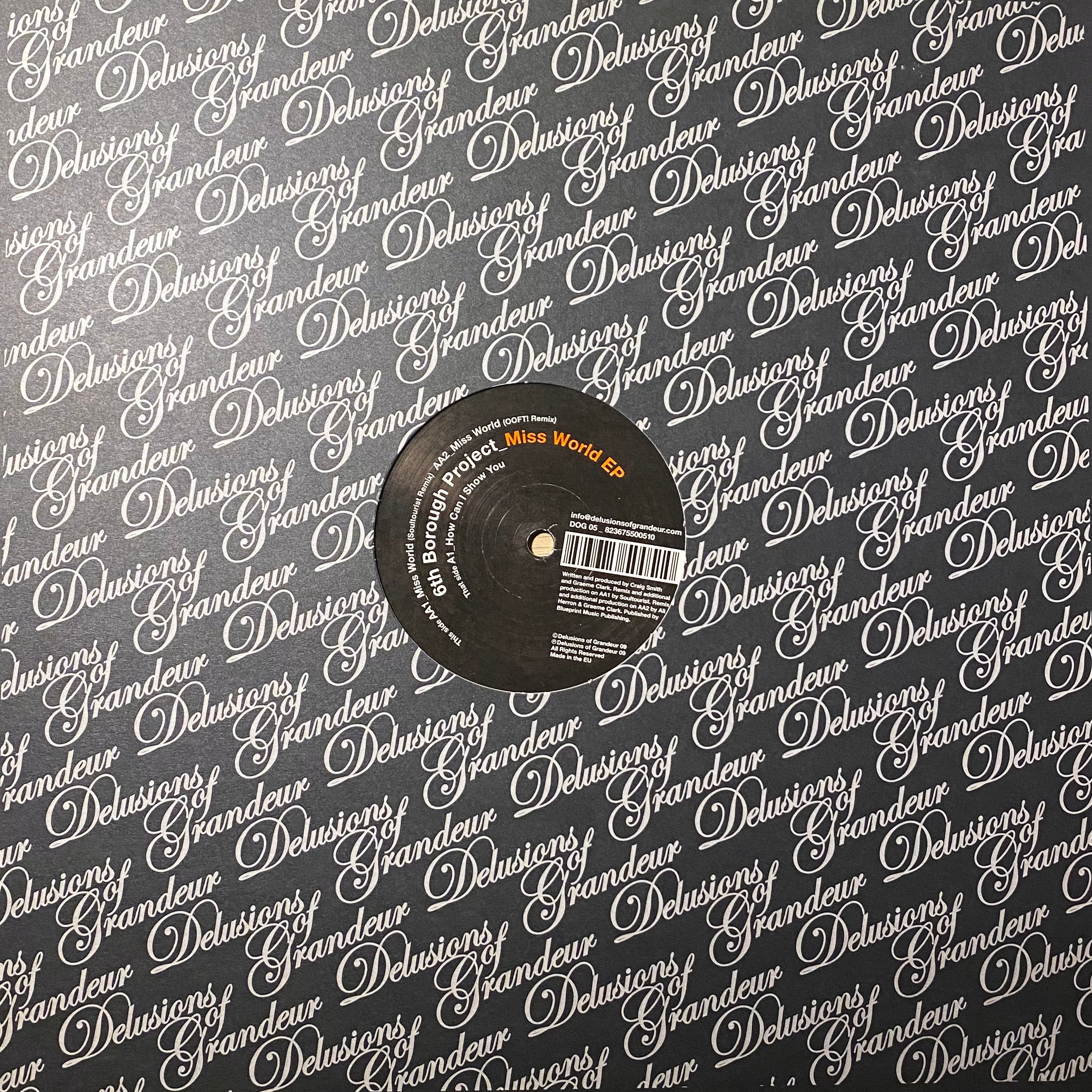 6th Borough Project – Miss World EP - Inverted Audio Record Store