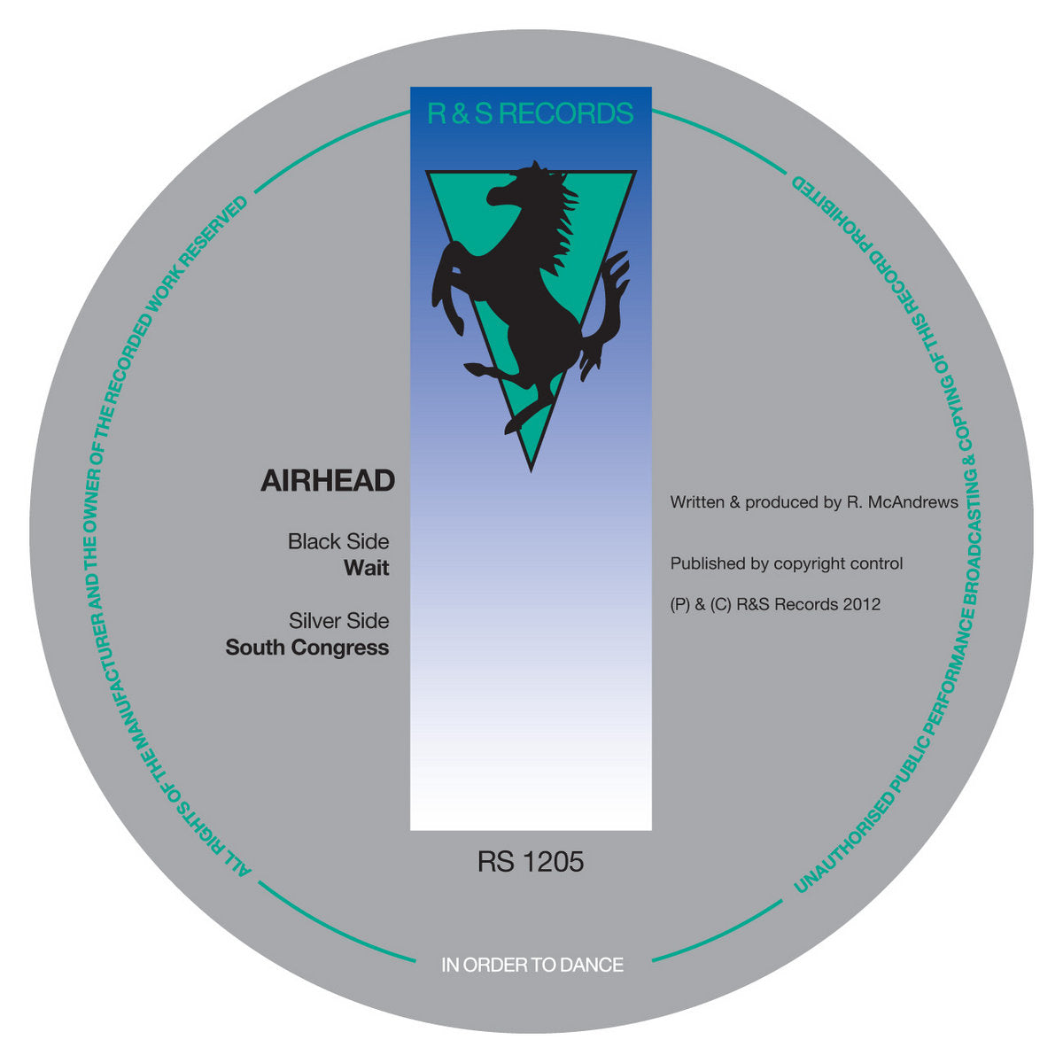 Airhead – Wait / South Congress - Inverted Audio Record Store