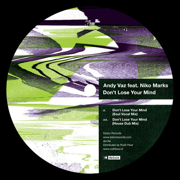 Andy Vaz Feat. Niko Marks – Don't Lose Your Mind - Inverted Audio Record Store
