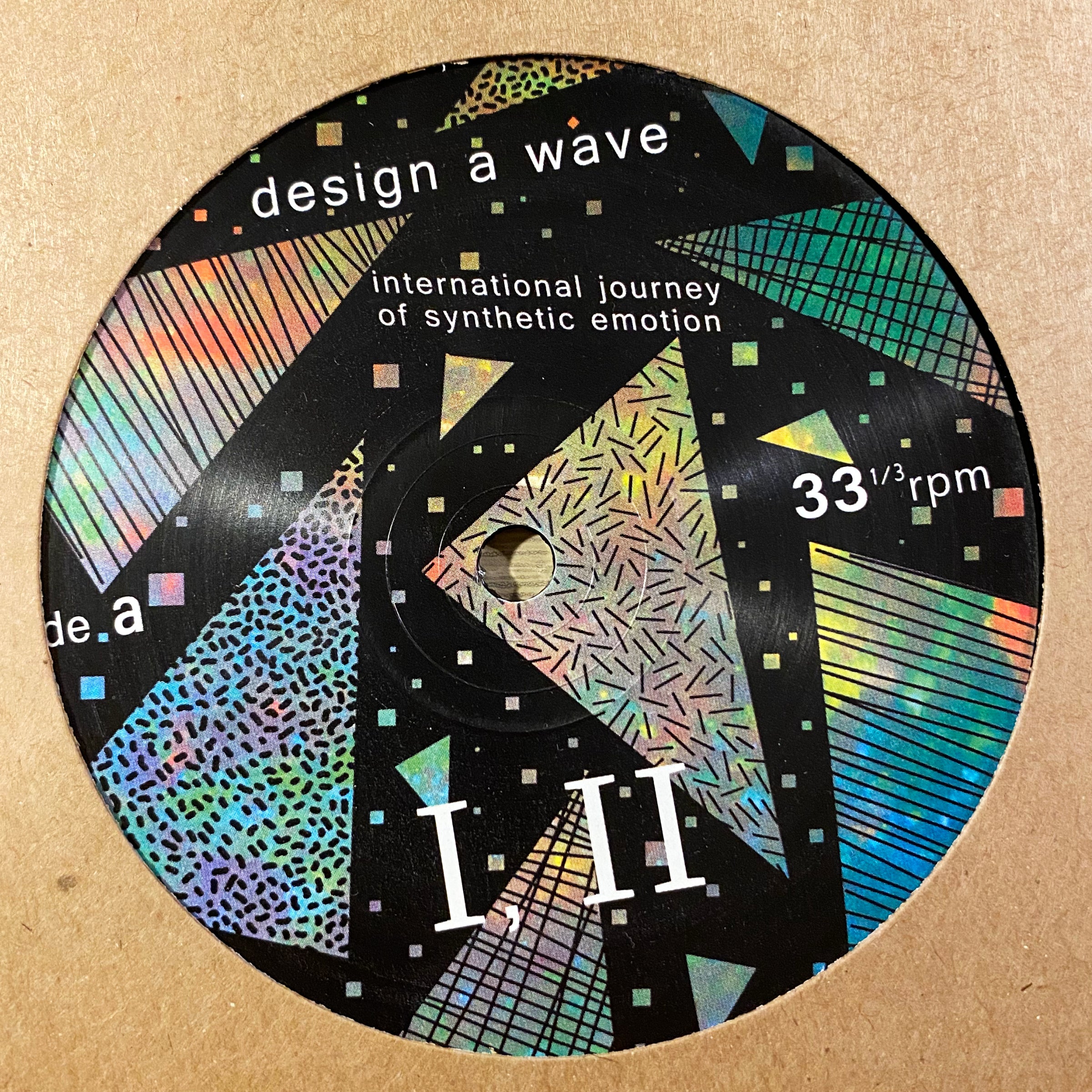 Design A Wave – International Journey Of Synthetic Emotion - Inverted Audio Record Store