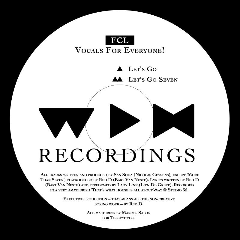 FCL – Vocals For Everyone! - Inverted Audio Record Store