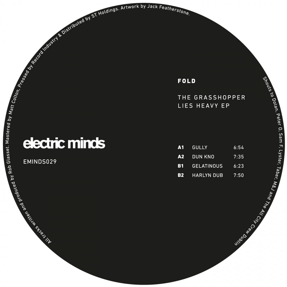 FOLD – The Grasshopper Lies Heavy EP - Inverted Audio Record Store