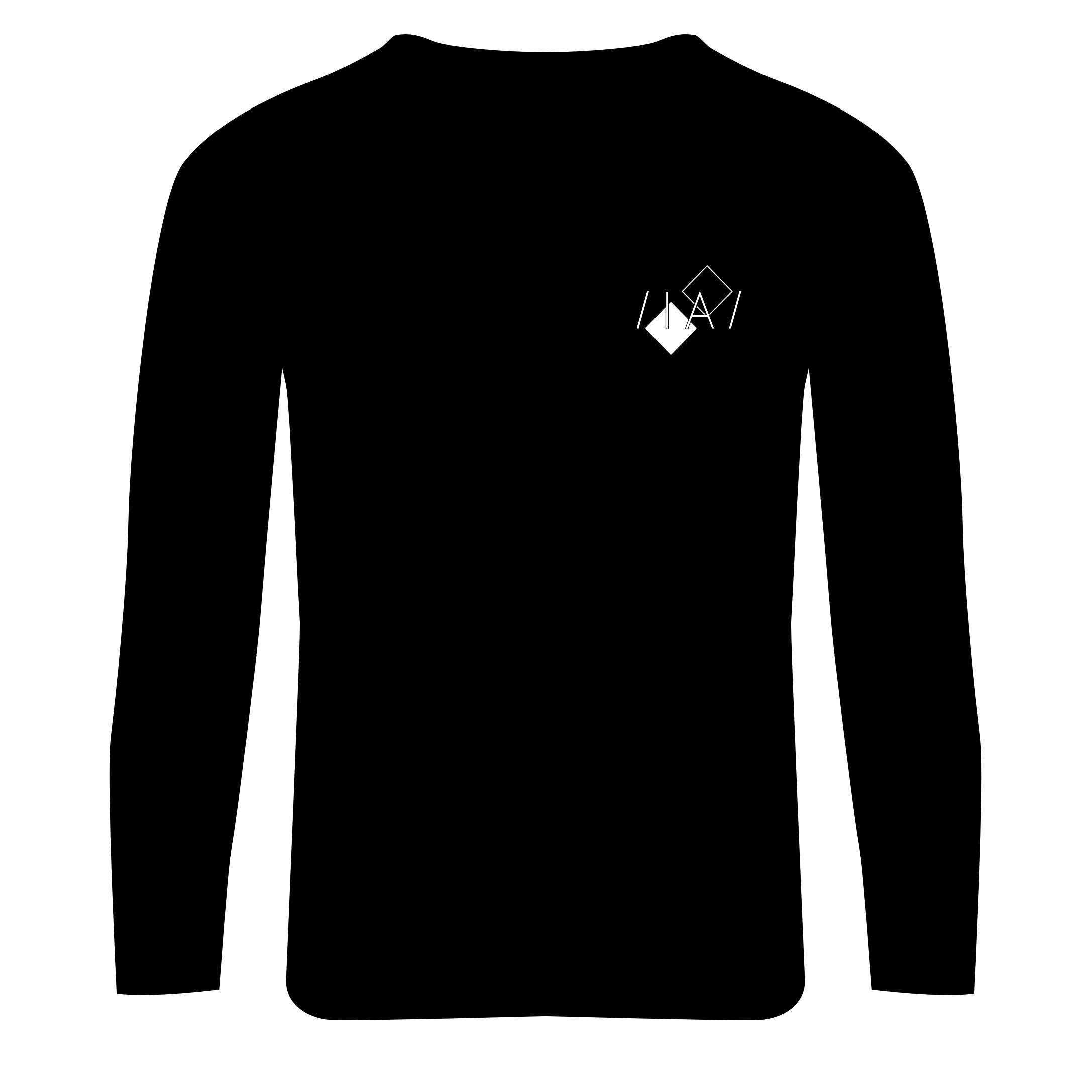 Inverted Audio Record Store Long Sleeve T-Shirt - Inverted Audio Record Store