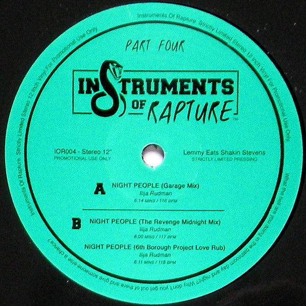 Ilija Rudman – Part Four - Inverted Audio Record Store