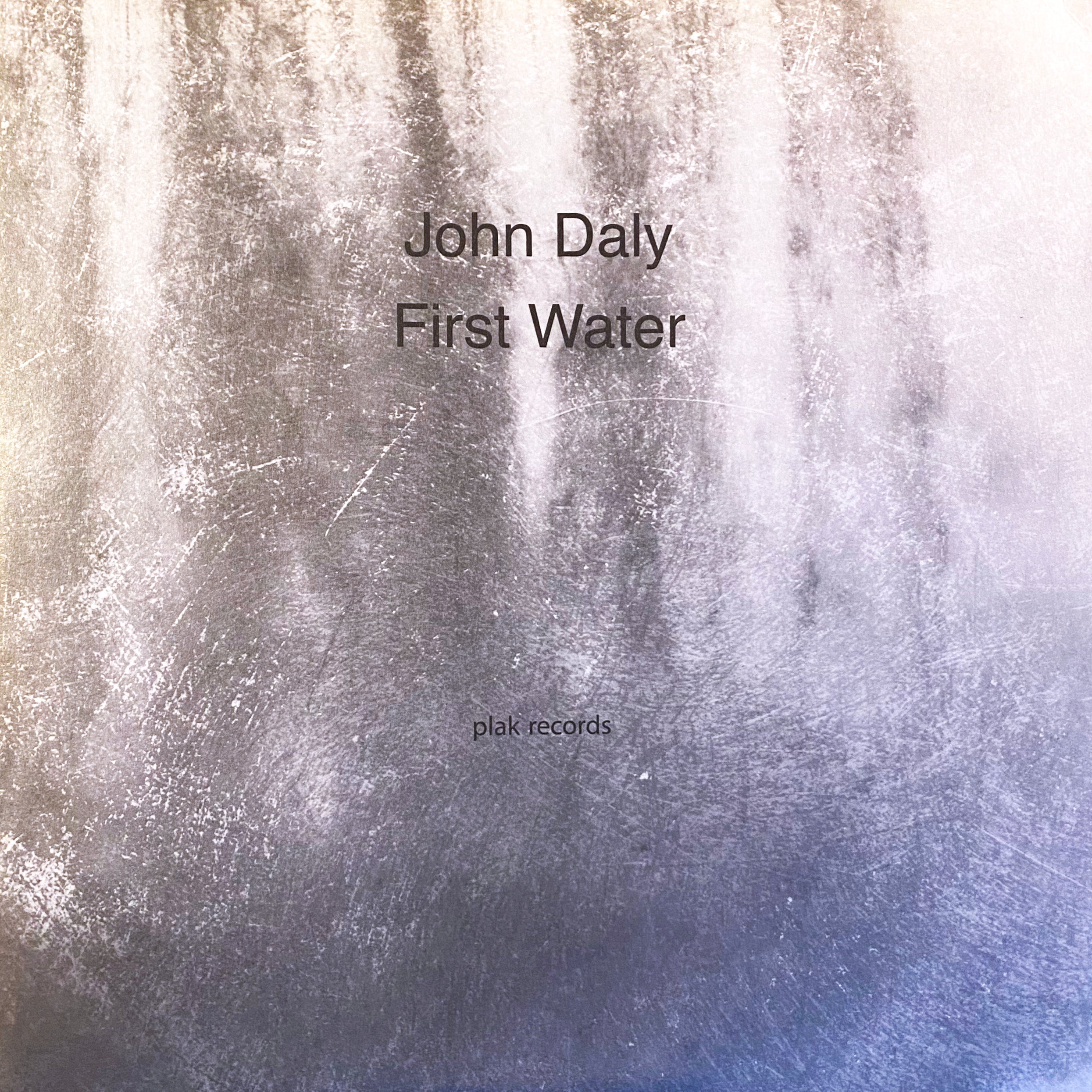 John Daly – First Water - Inverted Audio Record Store