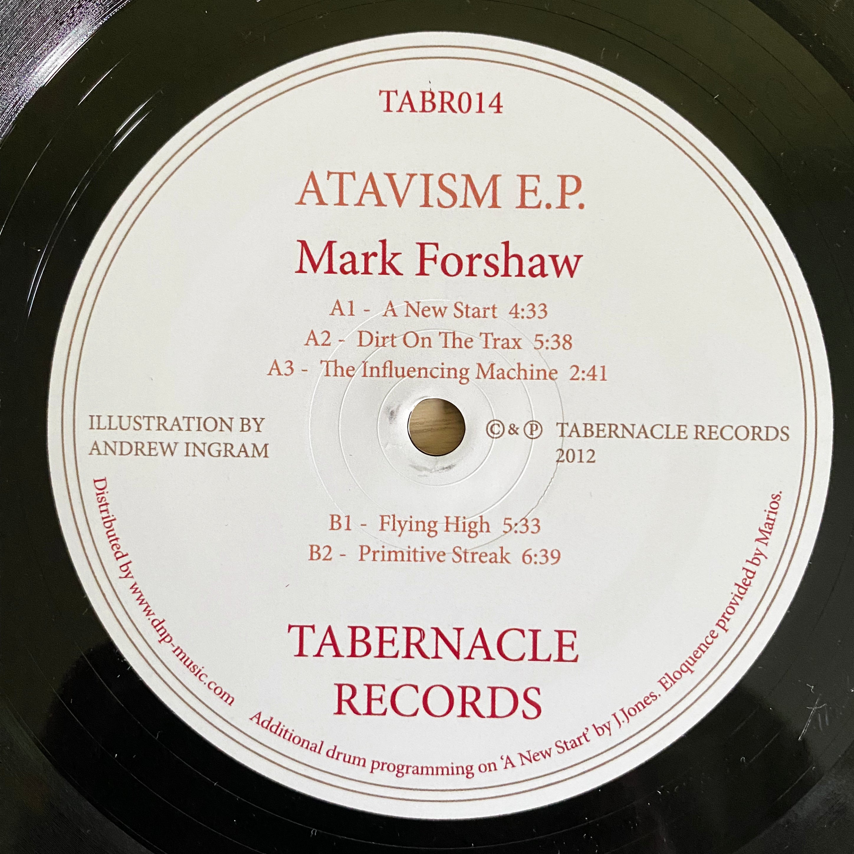 Mark Forshaw – Atavism E.P. - Inverted Audio Record Store