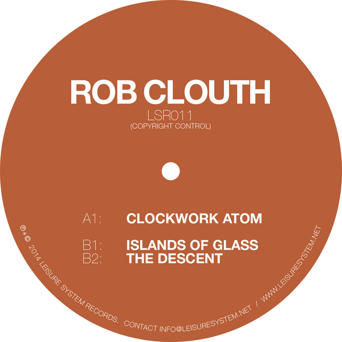 Rob Clouth – Clockwork Atom - Inverted Audio Record Store