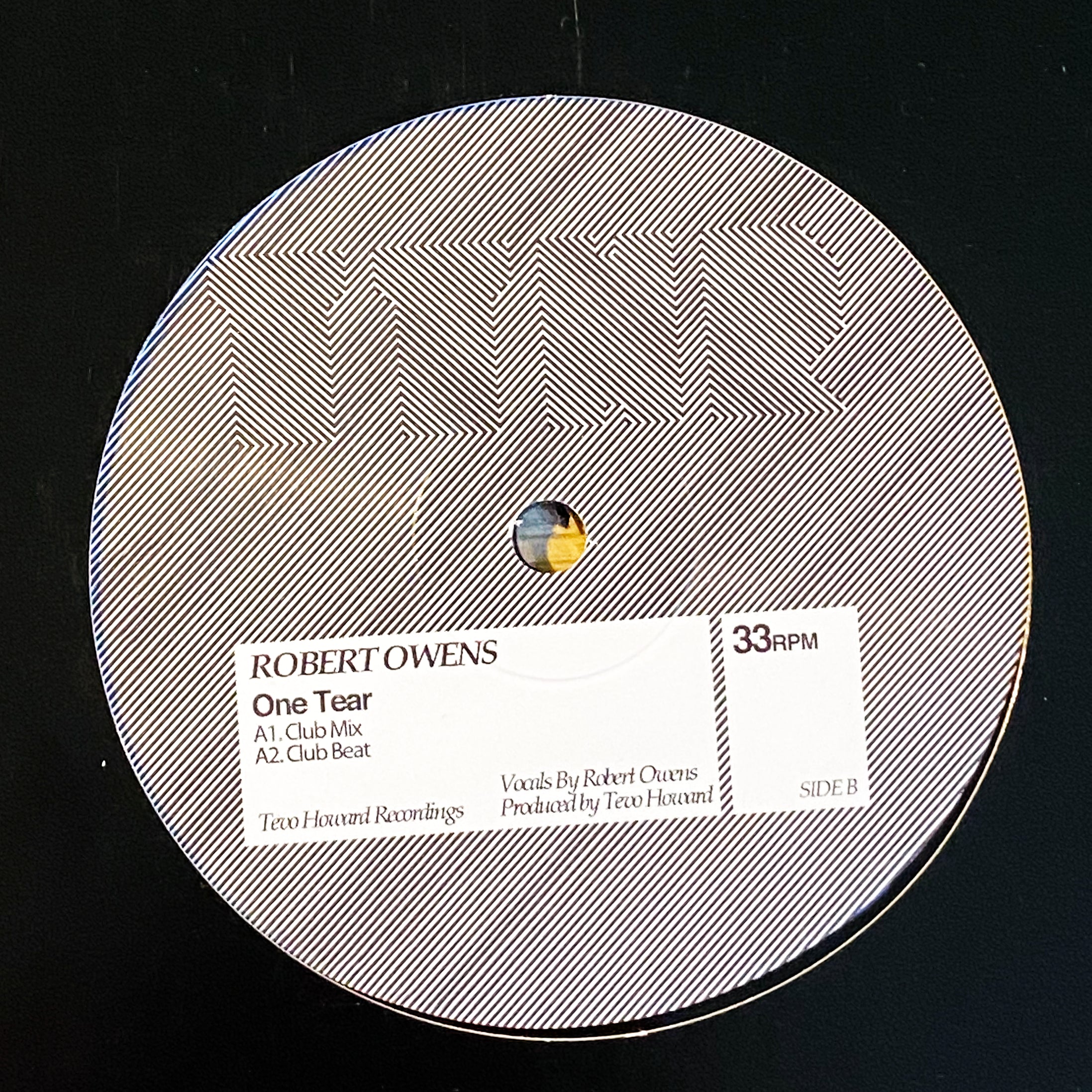 Robert Owens – One Tear - Inverted Audio Record Store