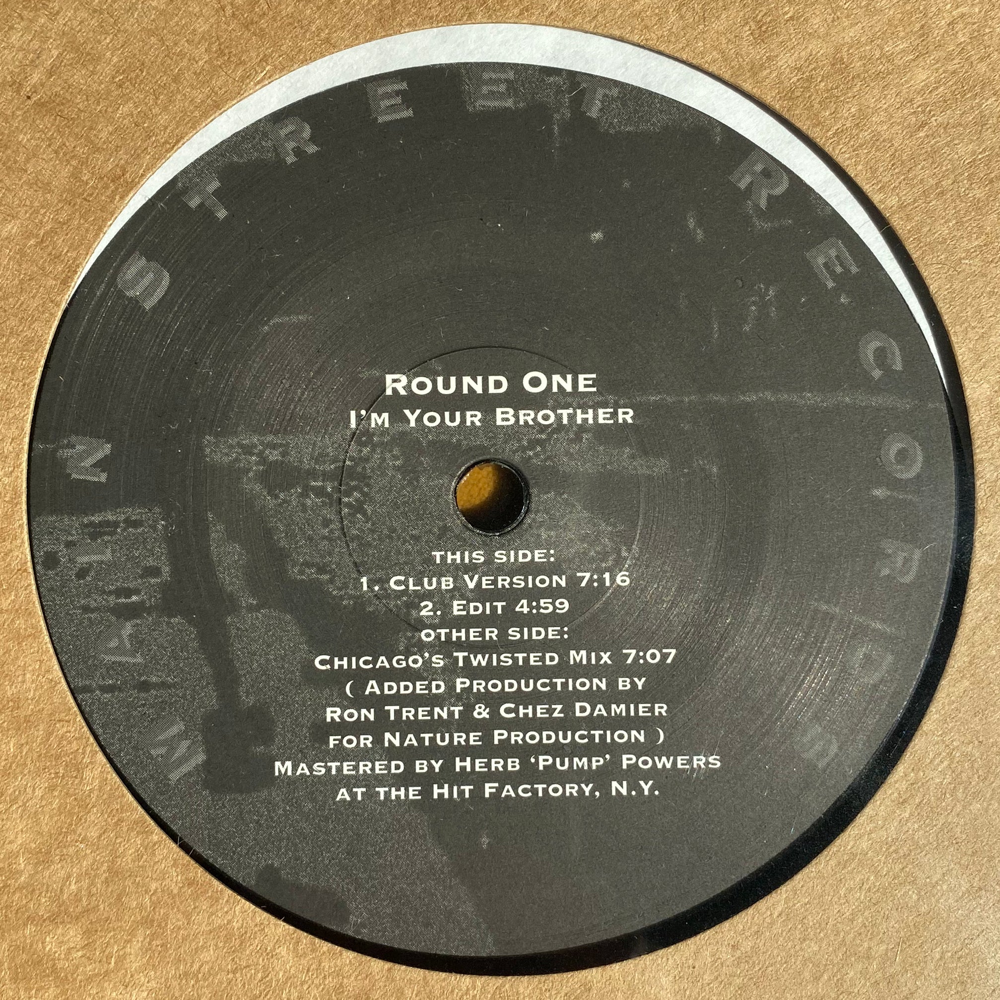 Round One - I'm Your Brother