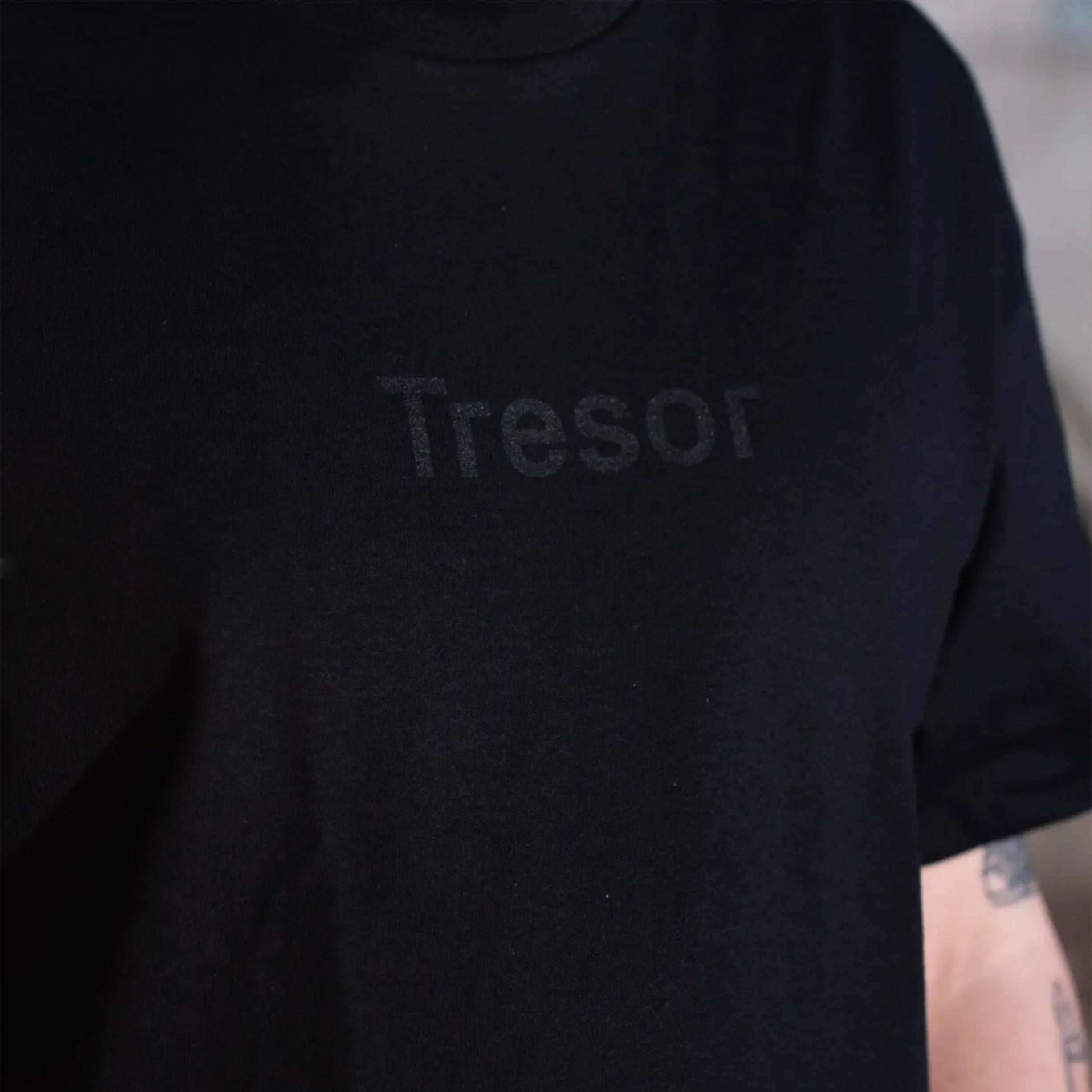 Tresor Classic T-Shirt (Black + Black) - Inverted Audio Record Store