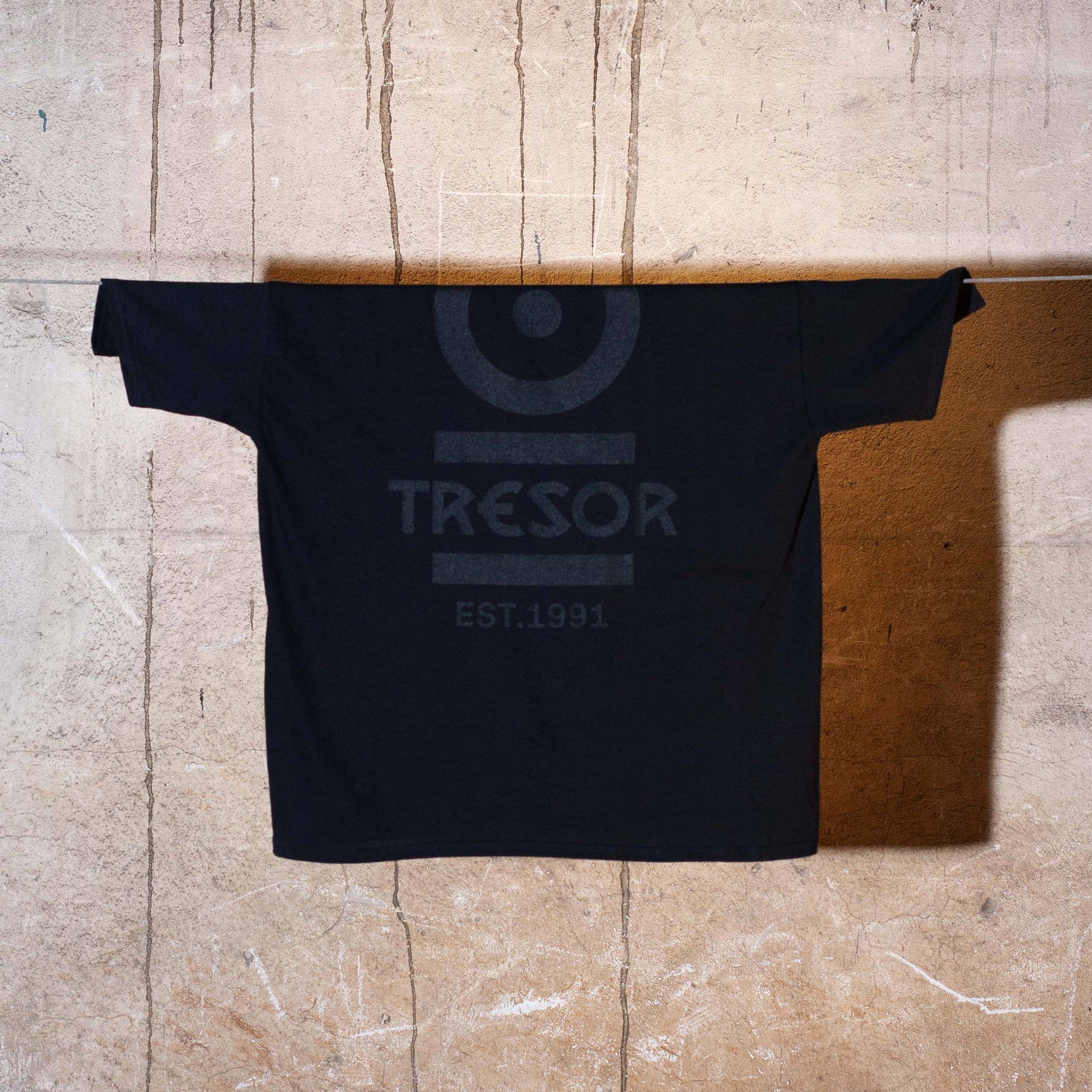 Tresor Classic T-Shirt (Black + Black) - Inverted Audio Record Store