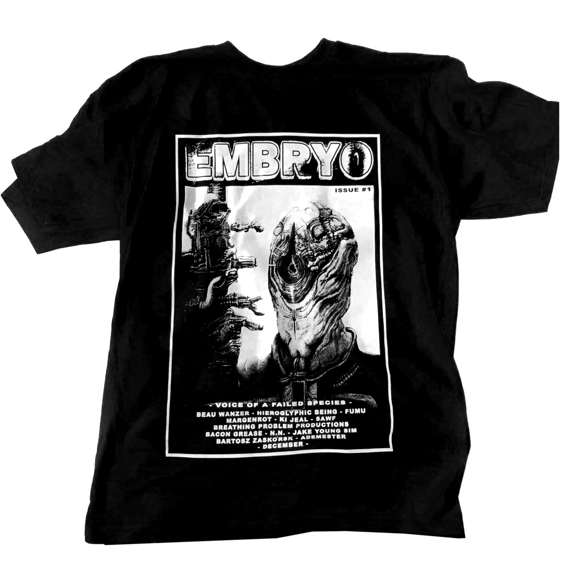 Natural Sciences Embryo T-Shirt - Inverted Audio Record Store