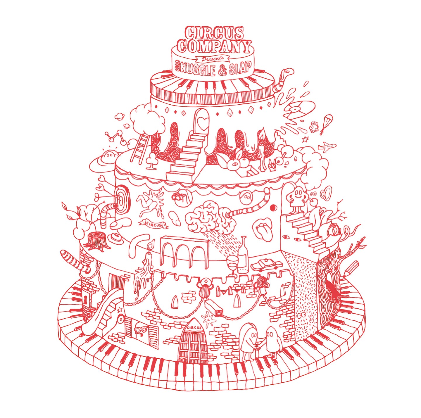 Various Artists – Circus Company presents Snuggle & Slap - Inverted Audio Record Store
