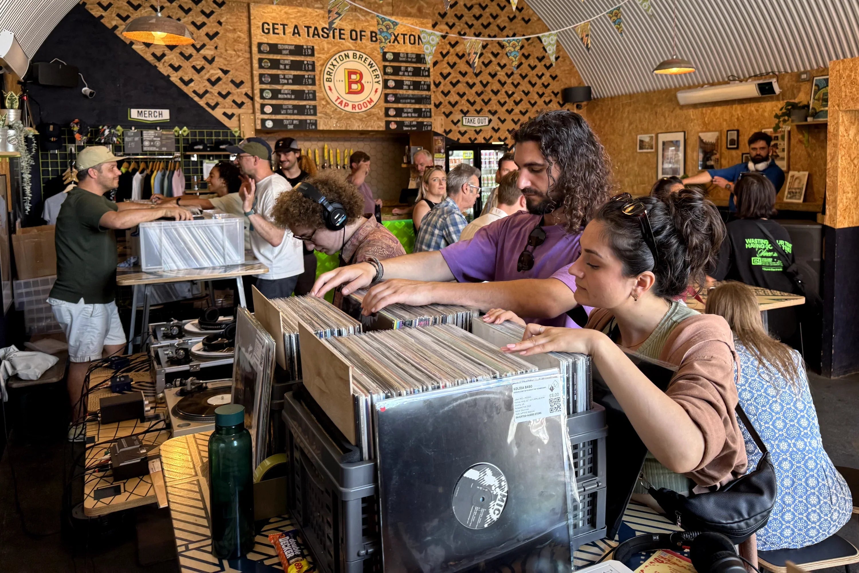 Inverted Audio x I've Got It On Vinyl at Brixton Brewery Taproom
