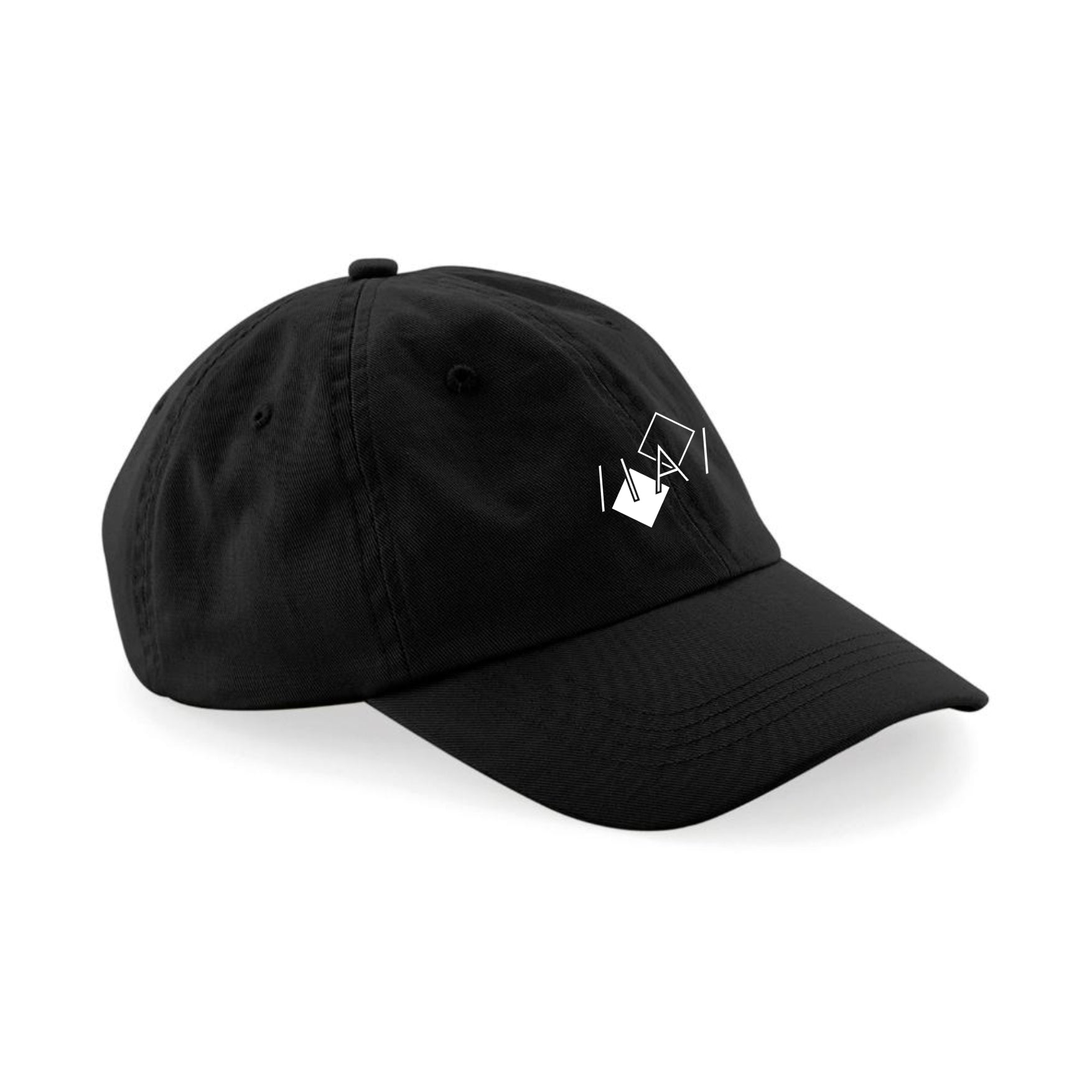 Inverted Audio Record Store Cap (Black)