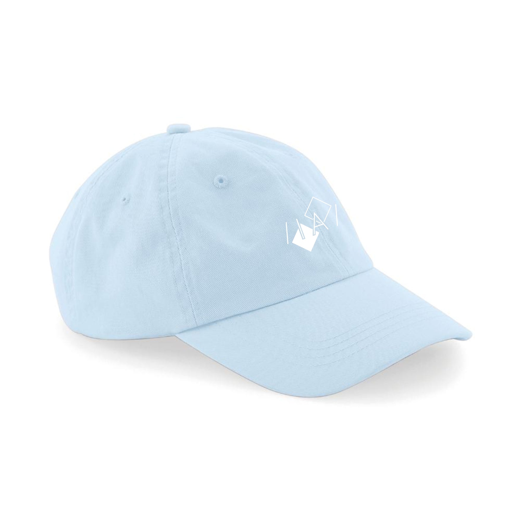 Inverted Audio Record Store Cap (Pastel Blue)