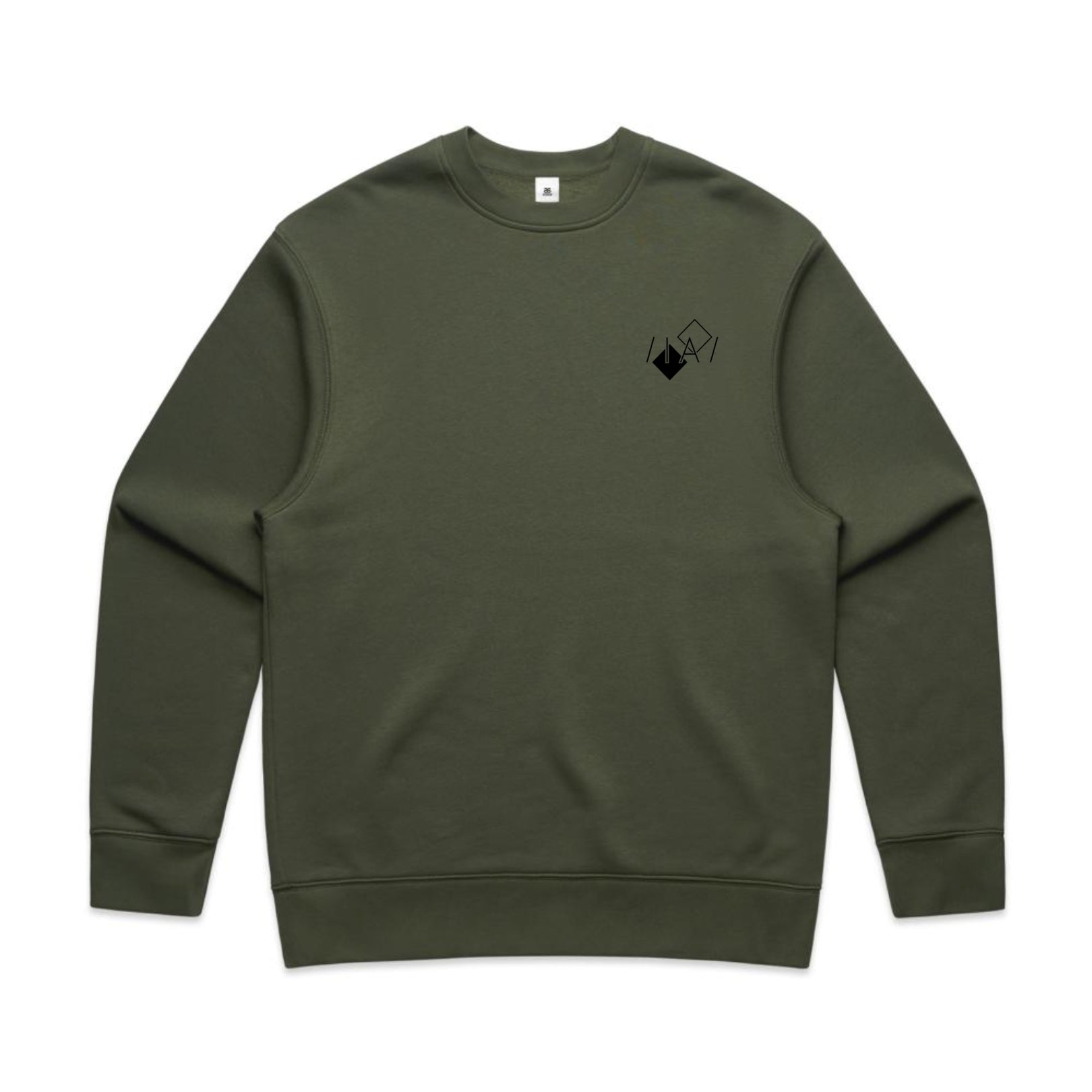 Inverted Audio Record Store Jumper (Green)