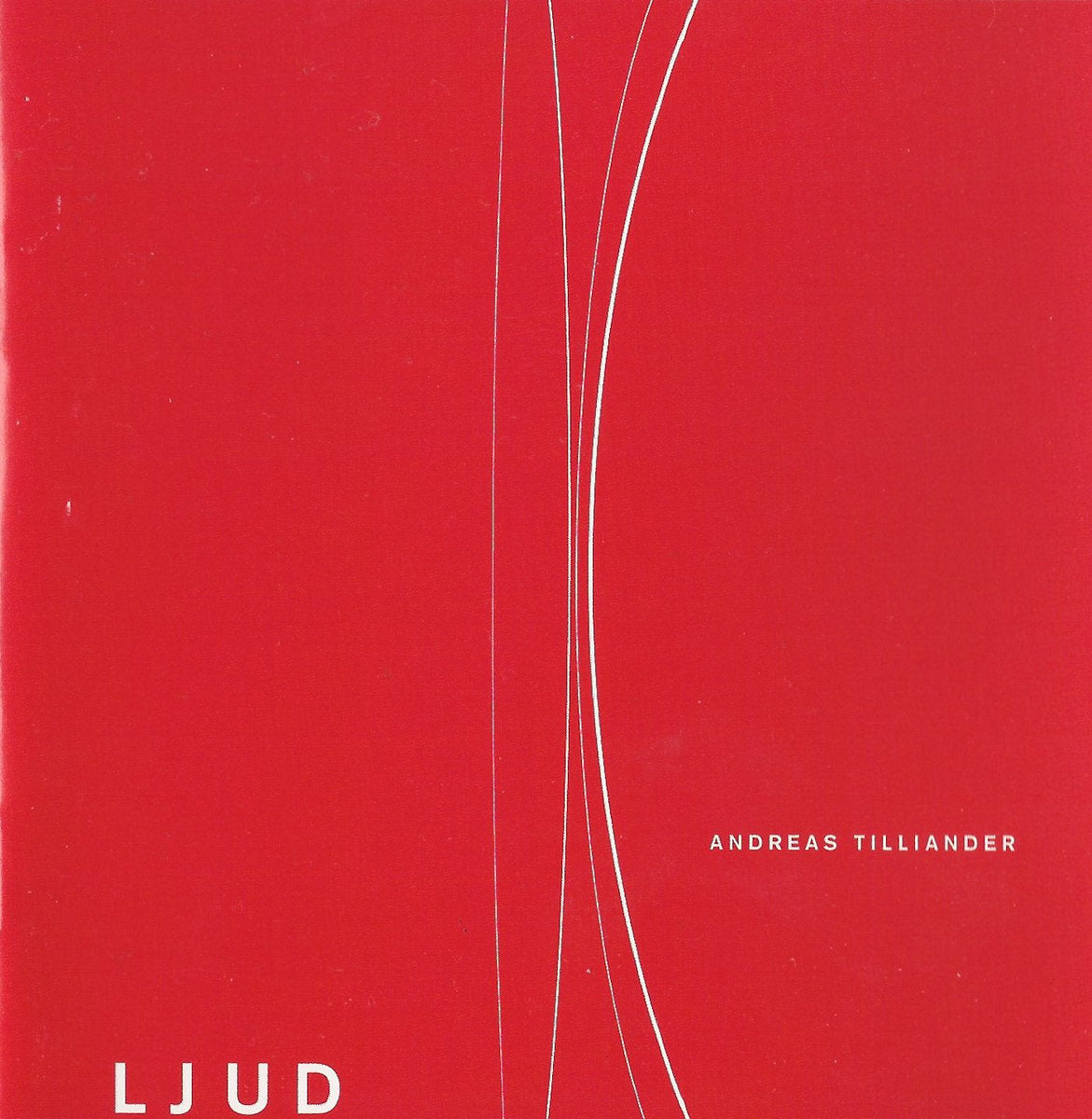 Andreas Tilliander – Ljud