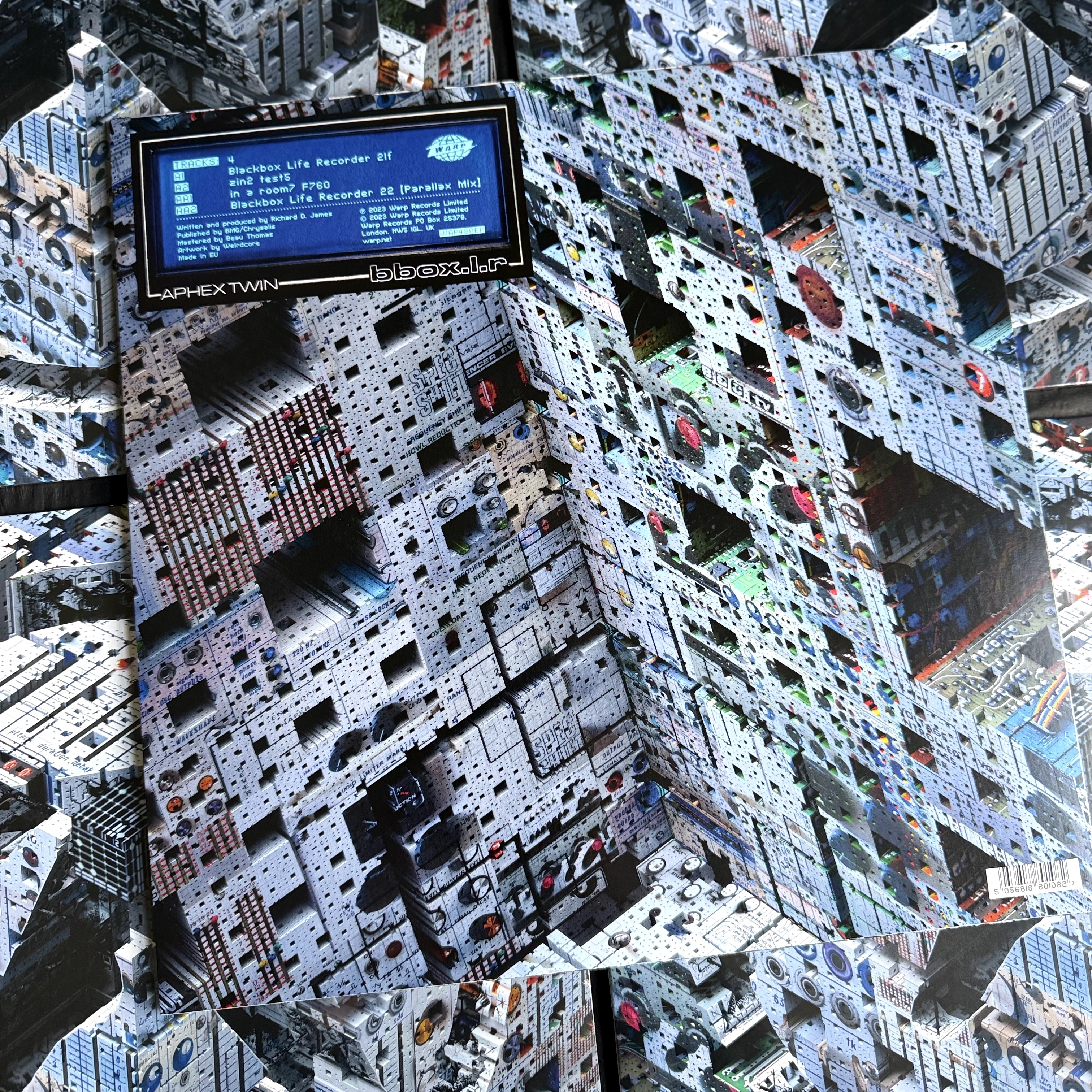 Aphex Twin Blackbox Life Recorder 21f / In A Room7 F760 Cover