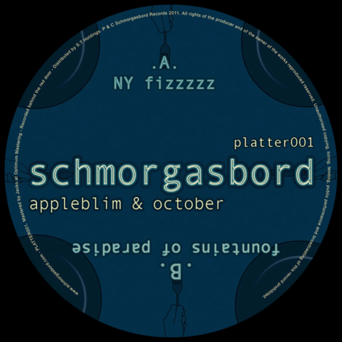 Appleblim & October – NY Fizzzzz / Fountains Of Paradise