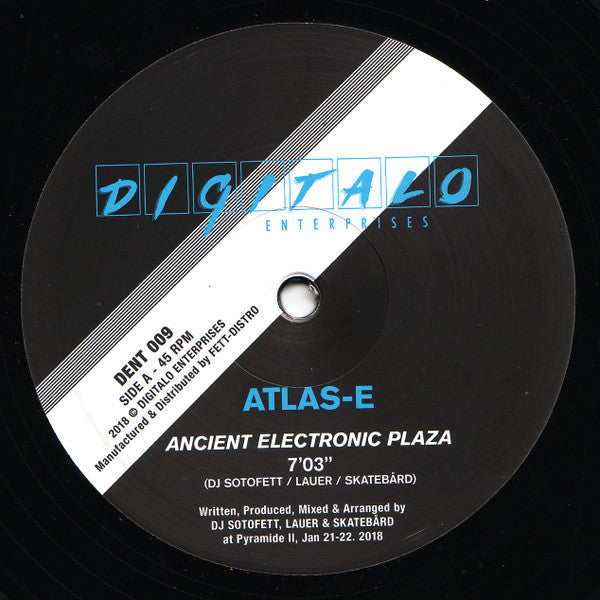 Atlas-E – Ancient Electronic Plaza (DJ Sotofett, Lauer, Skatebård)