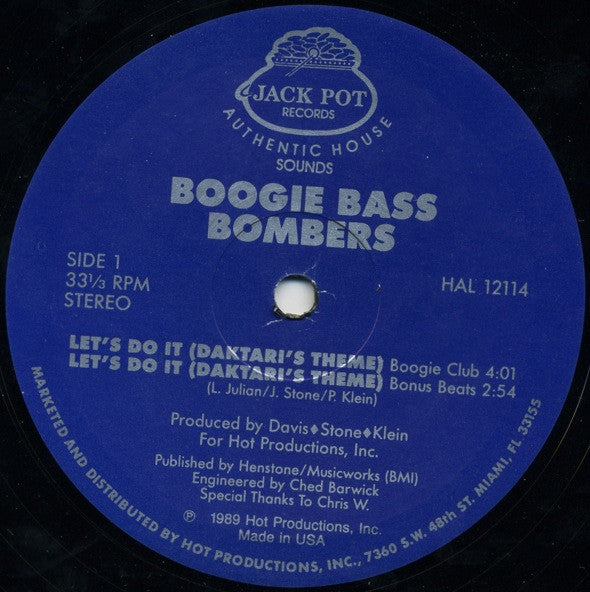 Boogie Bass Bombers – Let's Do It (Daktari's Theme)