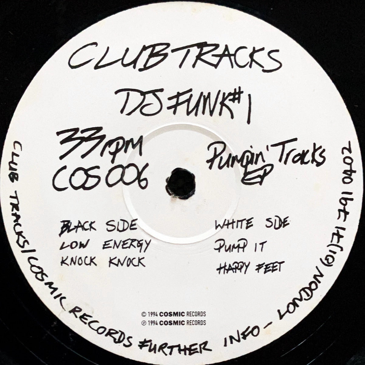 DJ Funk #1 – Pumpin' Tracks EP