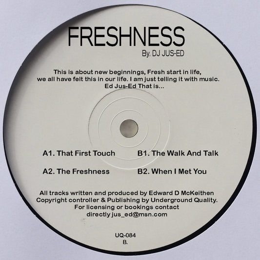 DJ Jus-Ed - Freshness EP