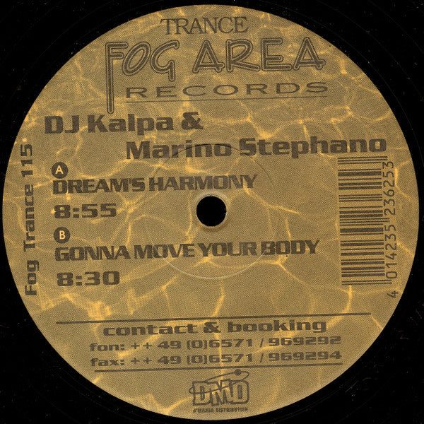DJ Kalpa & Marino Stephano – Dream's Harmony / Gonna Move Your Body