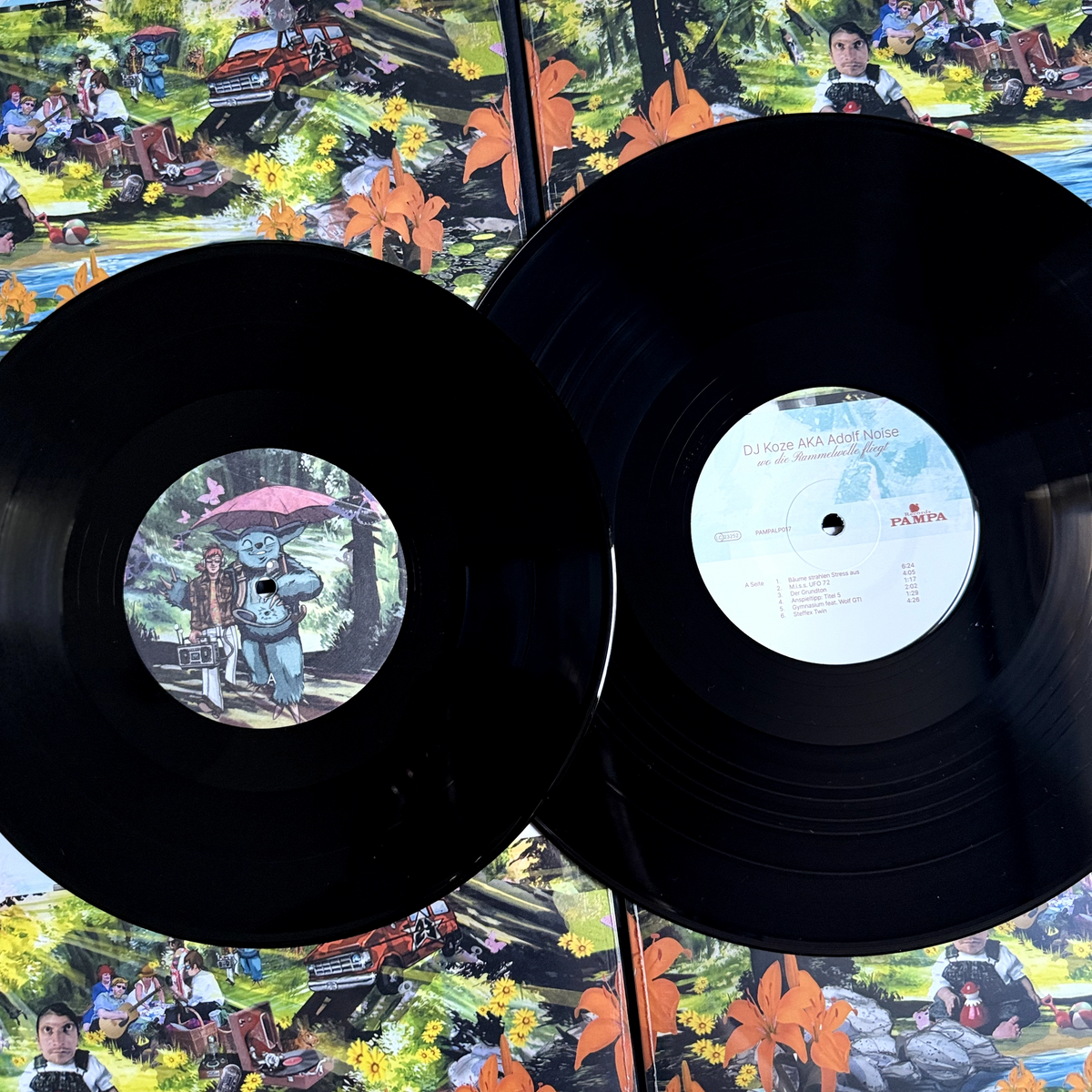 DJ Koze aka Adolf Noise Wo Die Rammelwolle Fliegt Vinyl
