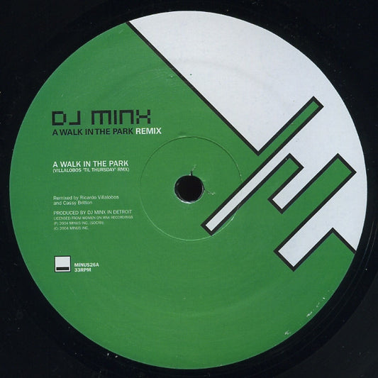 DJ Minx – A Walk In The Park (Villalobos & Wink Remix)